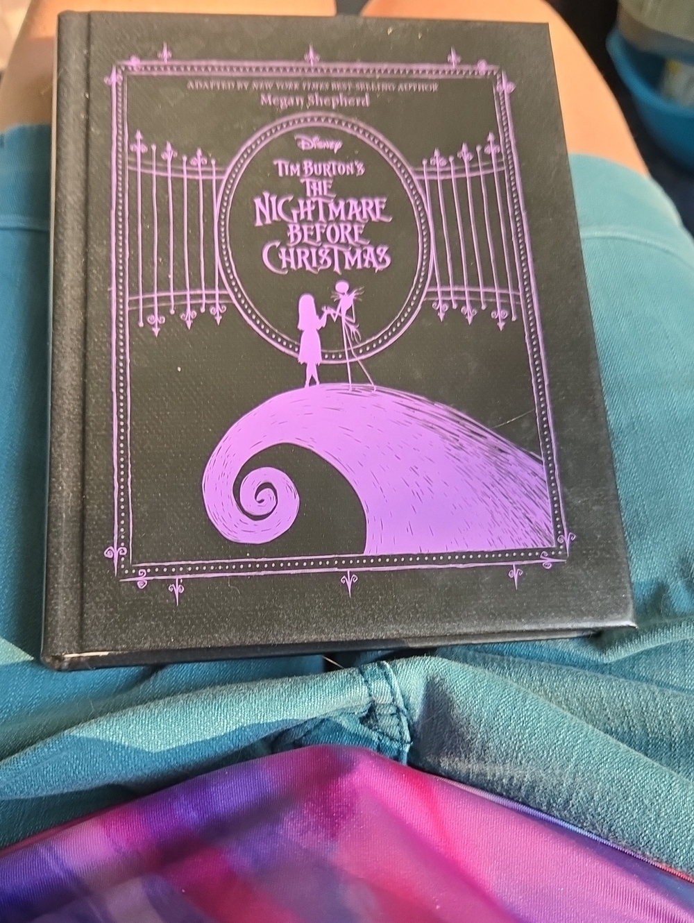 Disney Hardcover Book with Black and Purple Cover Art 1st Hardcover Edition HC
